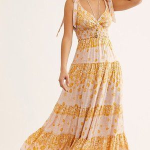 Free People Let’s smock about it maxi